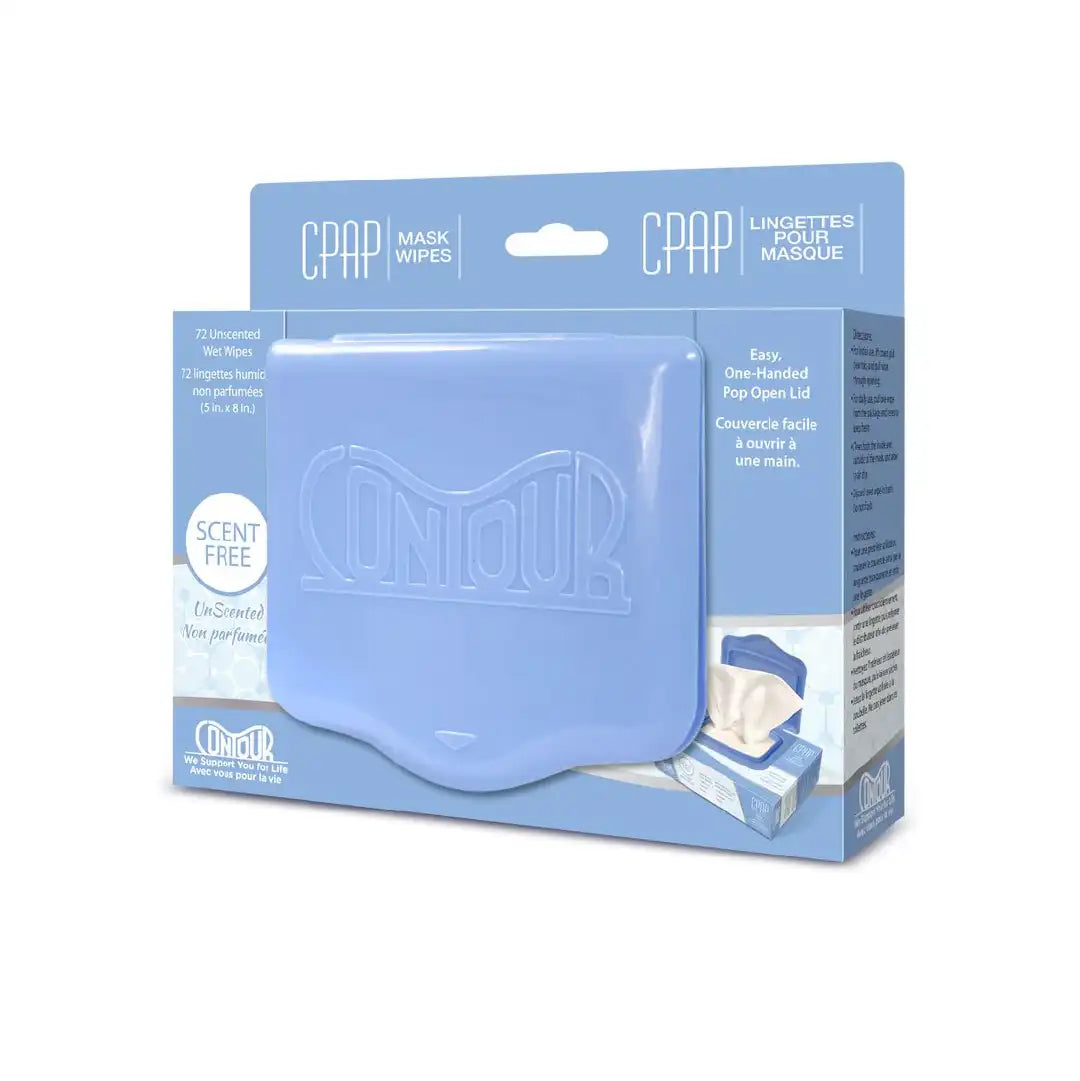 Contour Flat Pack CPAP Wipes