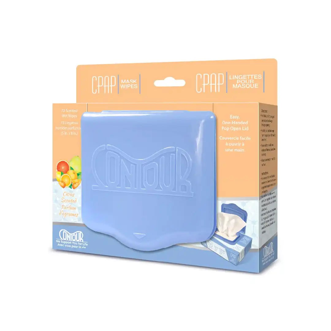 Contour Flat Pack CPAP Wipes