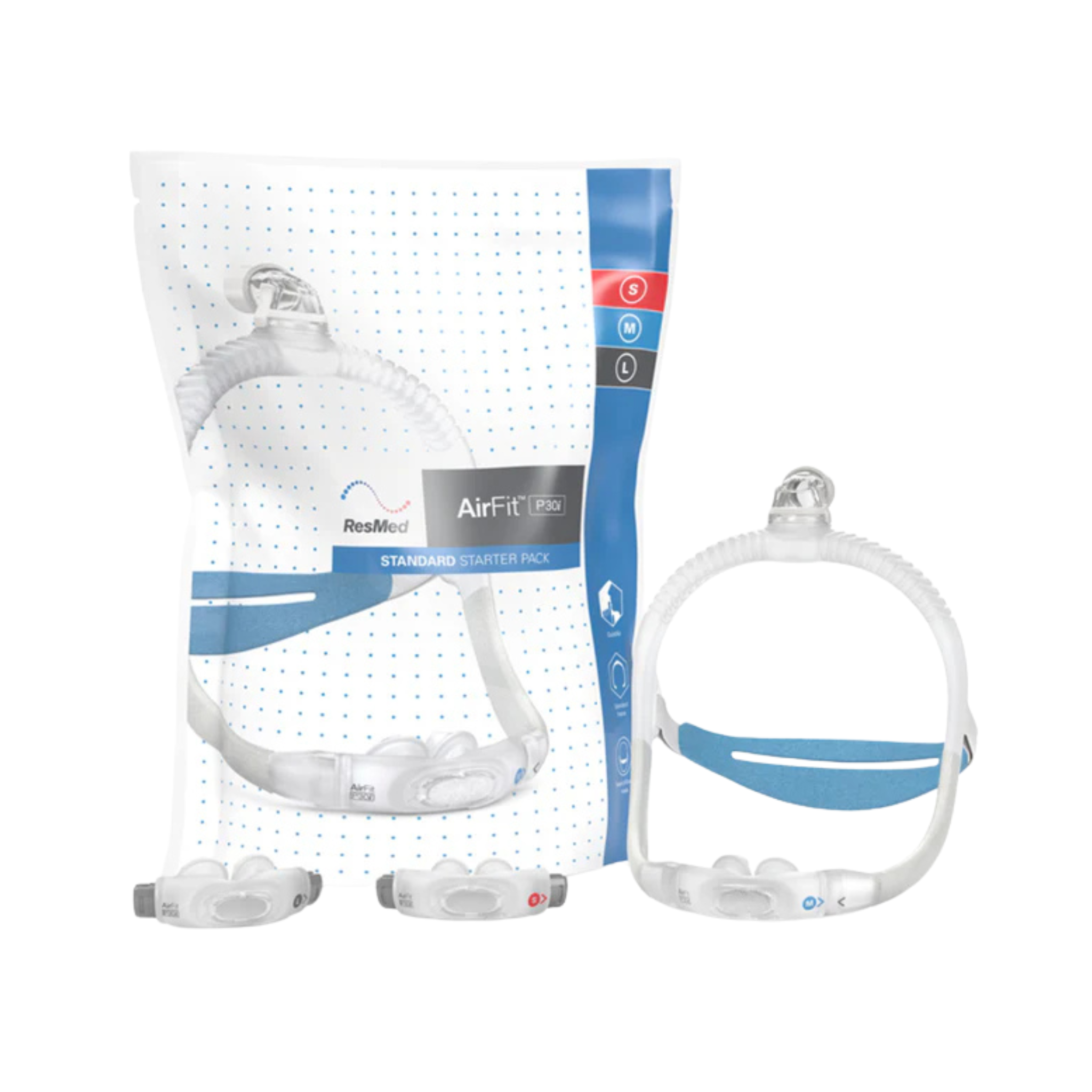ResMed AirFit P30i Nasal Pillow Starter Pack