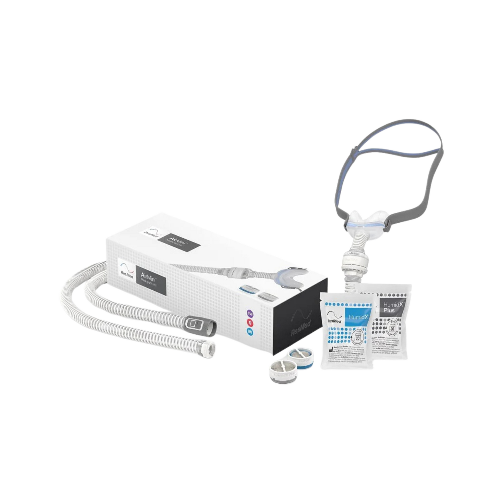 【新品未使用】ResMed AirMini P10 ResMed AirMini P10 Mask Pack (Mask Included) – CPAP Supply